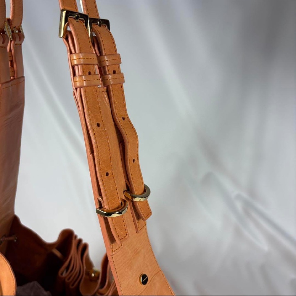 Givenchy Leather Bucket Bag with Tassel in Tan Brown - Picture 9 of 17